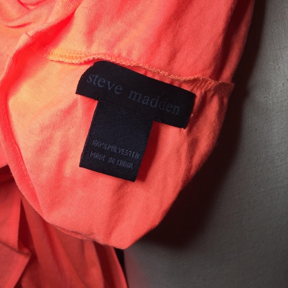 STEVE MADDEN Bright Peach Infinity Scarf - Picture 3 of 6